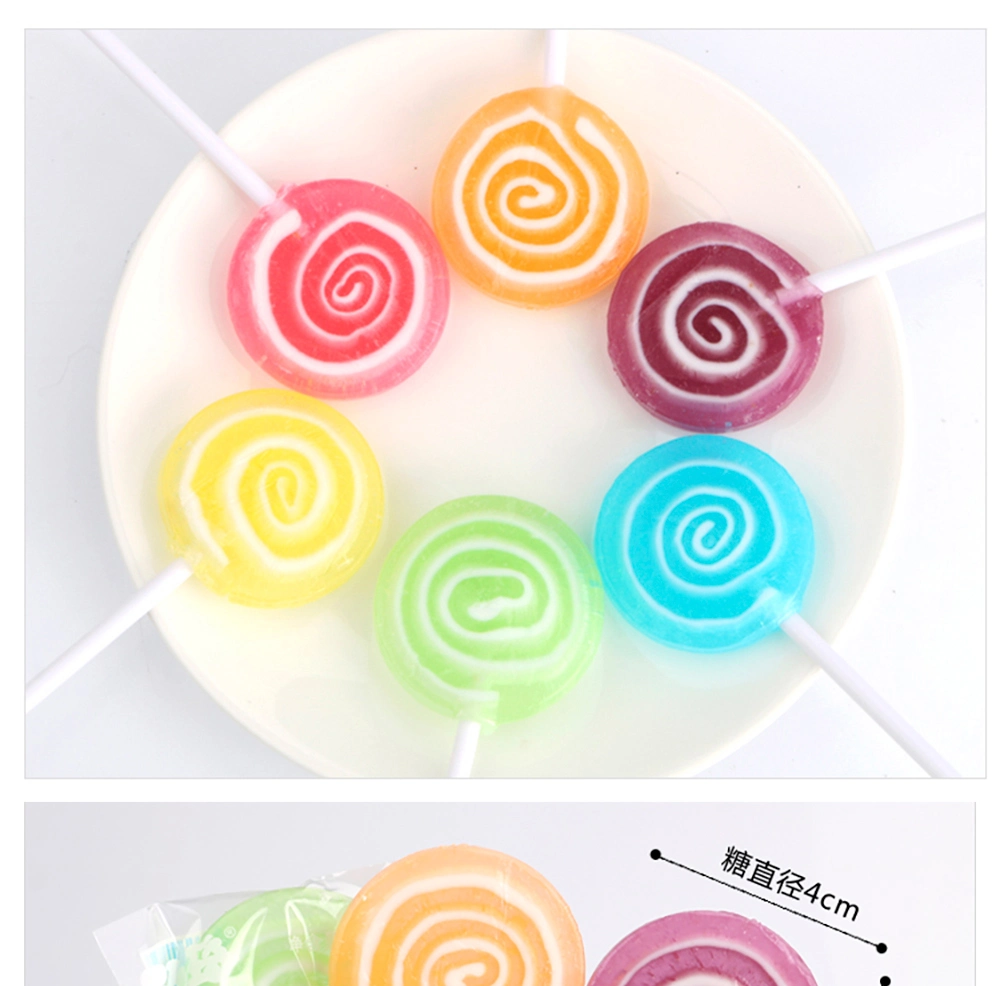 Multi-Fruit Flavor Handmade Unicorn Shape Solid with Wooden Stick Lollipop Candy