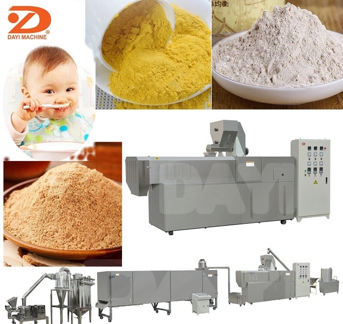 Nutritious Baby Rice Powder Instant Cereal Baby Food Production Line