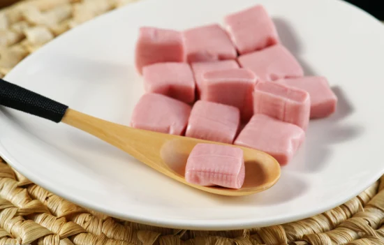 Vendite dirette in fabbrica di caramelle e caramelle al cocco, caramelle al cocco da 150 g, dolciumi