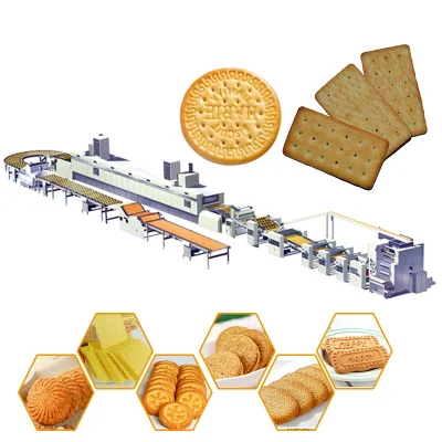 Sistema di trasporto automatico per la macchina per la produzione di biscotti della linea di produzione di biscotti