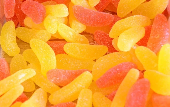 Servizio personalizzato OEM Gelato Sapore di frutta Jelly Bean Caramelle morbide Sour zuccherate